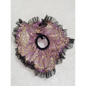 Ever After High Doll Madeline Hatter Mirror Beach Purple Gold Blk Swimsuit Skirt